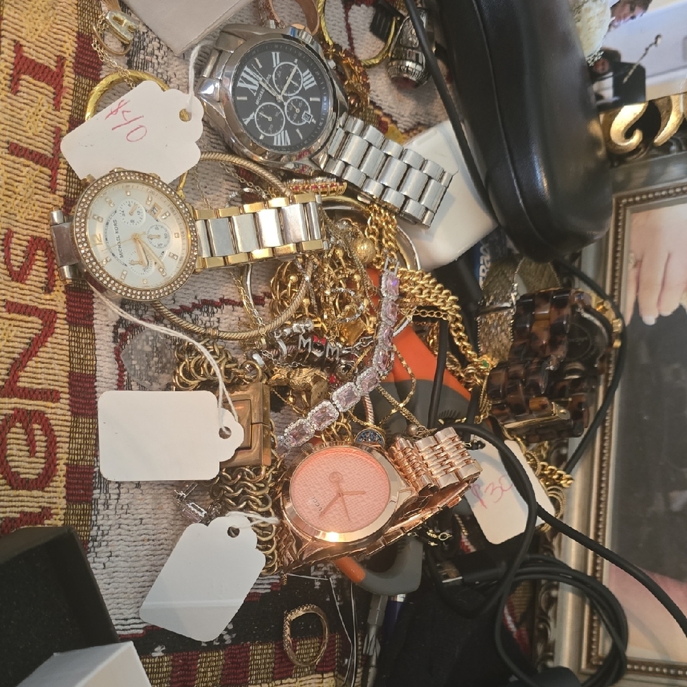 Assorted Watches and Jewelry Collection